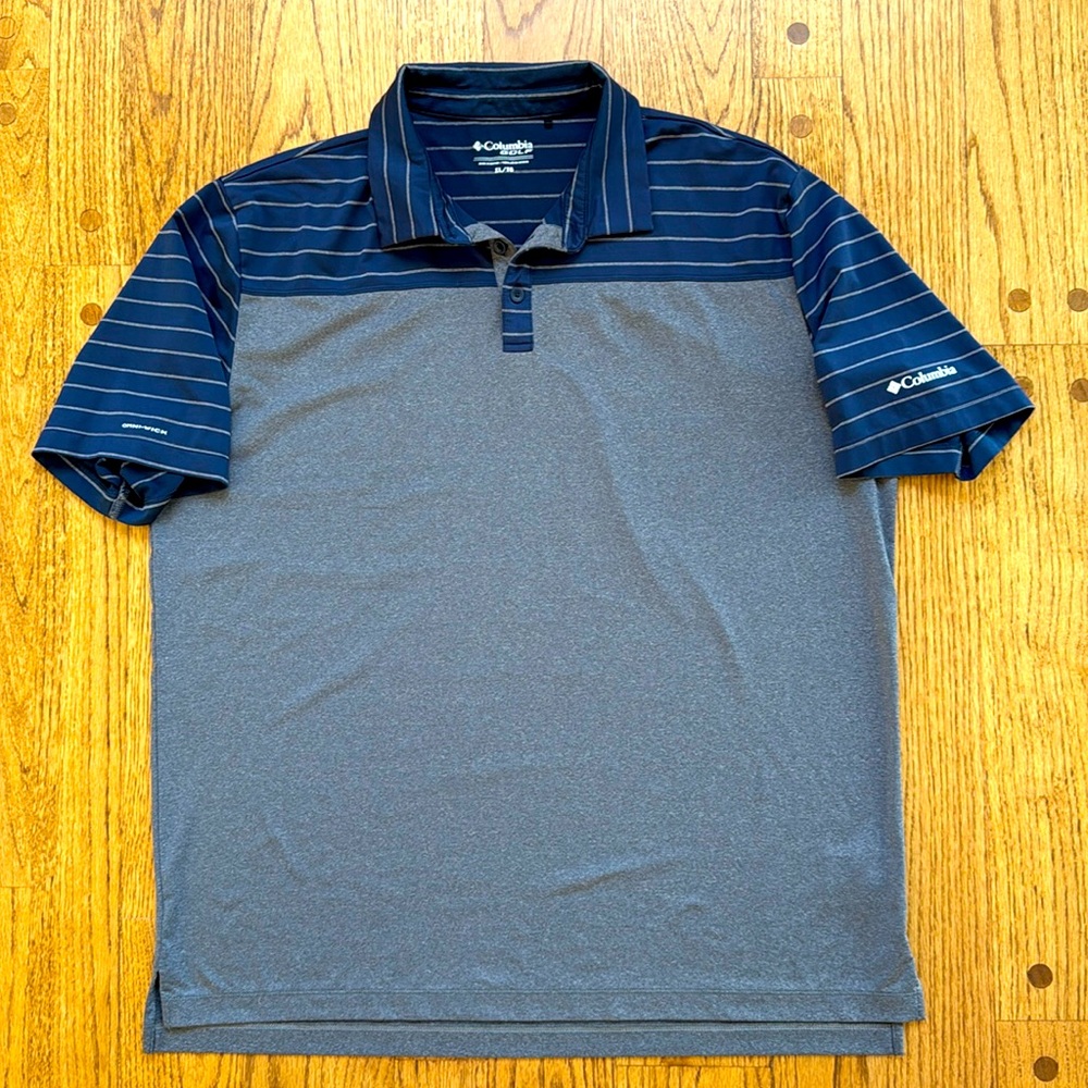 Men’s Columbia XL golf polo shirt $5